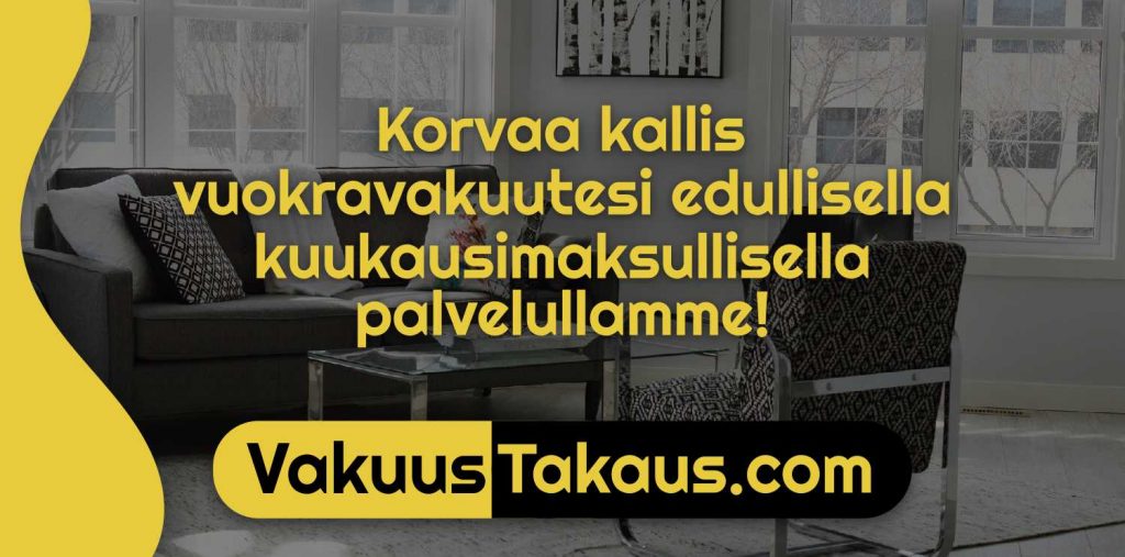 Vuokravakuus kuukausimaksulla